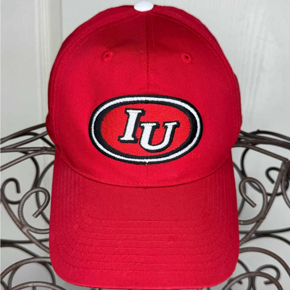 Retro Indiana University Embroidered Snap Back Baseball Cap
